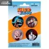 Badges Naruto Shippuden - Naruto, Sakura, Gaara, Sasuke