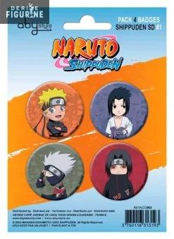Badges Naruto Shippuden - Personnages Version Chibi