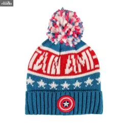 Bonnet Marvel Knitted Logo Captain America