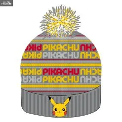 Bonnet Pokémon Knitted - Pikachu