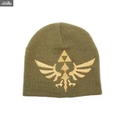 Bonnet The Legend Of Zelda - Kaki Et Or Avec Logo