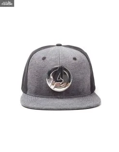 Casquette Hip Hop Marvel - Avengers Logo Métal