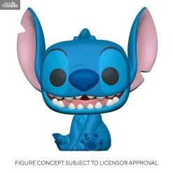 Disney - Figurine Stitch Super Sized Jumbo Ou Rides, Pop!