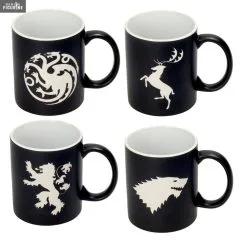 Game Of Thrones - Pack 4 Mugs, Logos Collector's Edition, Limitée à 4000 Exemplaires