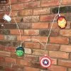 Guirlande Lumineuse 2D Avengers - Hulk, Thor, Iron Man Et Captain America, Marvel -Jeux Vidéo Soldes guirlande lumineuse 2d hulk thor iron man captain america marvel