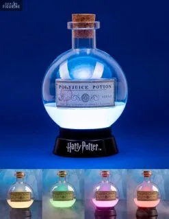Harry Potter - Lampe D'ambiance Polynectar Changeant De Couleur, Petit Ou Grand