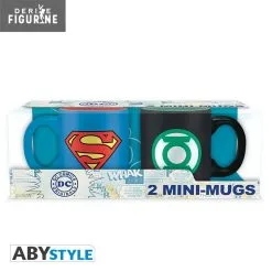 Pack Mini-mugs DC Comics - Superman Et Green Lantern