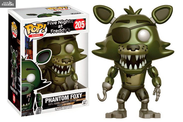 Pop! Five Nights At Freddy's - Phantom Foxy, 205, Édition Limitée 3 Pop! Five Nights At Freddy's - Phantom Foxy, 205, Édition Limitée