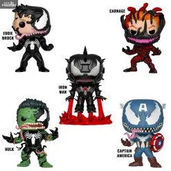 Pop! Marvel, Venom - Bobble Head Venomized Au Choix, Vague 1