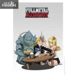 Poster Fullmetal Alchemist - Edward, Alphonse Et Winry