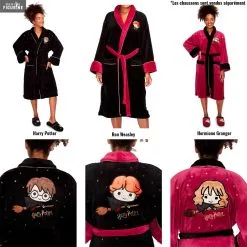 Peignoir De Bain Femme Harry Potter Au Choix - Harry, Hermione Ou Ron -Jeux Vidéo Soldes precommande peignoir de bain femme harry potter au choix harry hermione ou ron 3