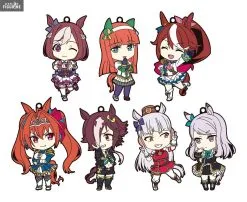 Uma Musume Pretty Derby - Pack 7 Porte-clés, Nendoroid Plus