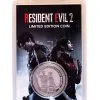 Resident Evil 2 - Pièce De Collection Leon & Claire, Silver Edition, Limitée à 9995 Exemplaires -Jeux Vidéo Soldes resident evil 2 piece de collection leon claire silver edition limitee a 9995 exemplaires