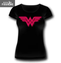 T-shirt Femme DC Comics - Logo Wonder Woman