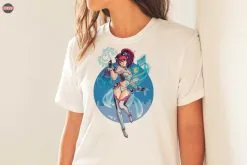 T-shirt Femme Derive Figurine - Mev Gardenia Version Jeux Vidéo