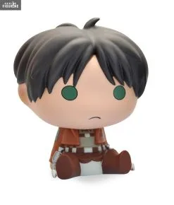 Attack On Titan - Tirelire Chibi Eren Ou Mikasa